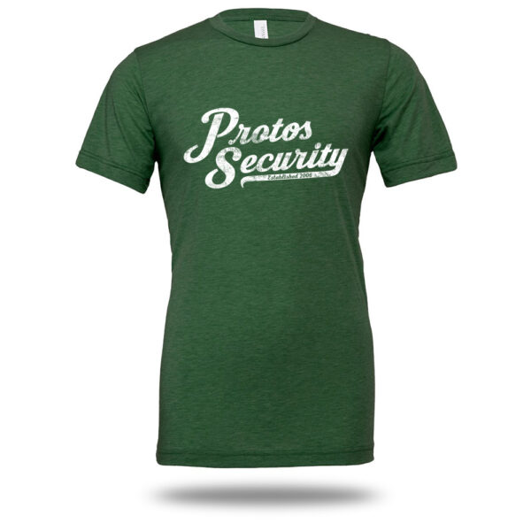 Protos Retro T-Shirt Green