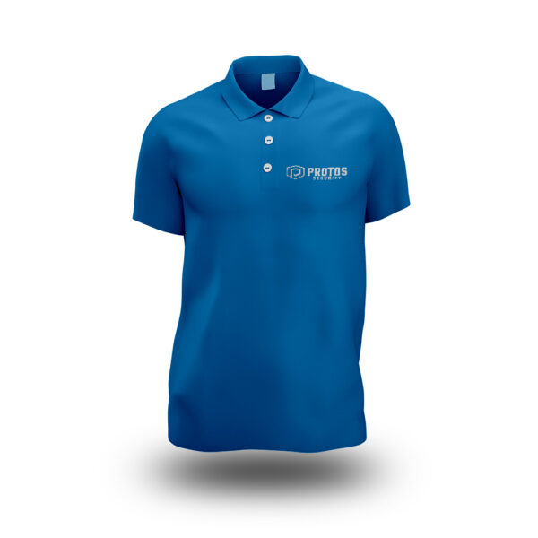 Protos Nike Dri-Fit Blue Polo